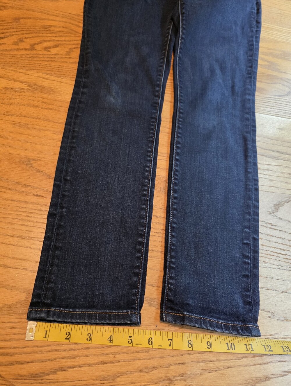 Levi's 711 Skinny Jeans Women's Size 31X32 Dark Wash - Picture 15 of 16